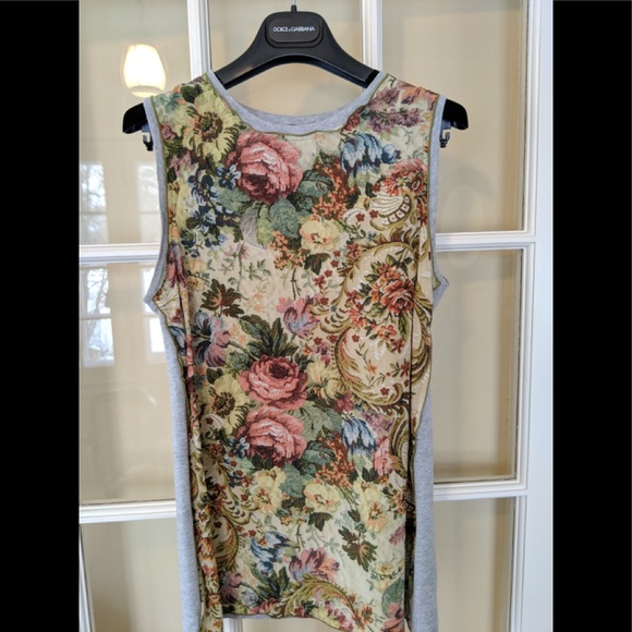 Dolce & Gabbana Floral Silk Knit Top - Picture 5 of 8